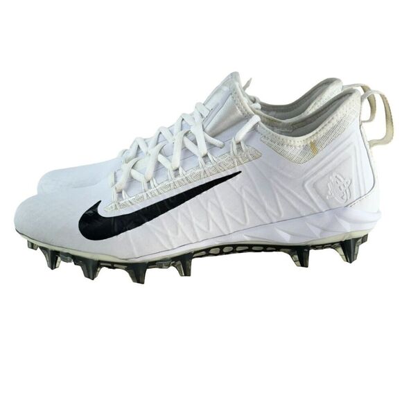 Nike Alpha Huarache 7 Pro LAX Cleats Mens 9.5 White Black CJ0265-100 Lacrosse main image 6